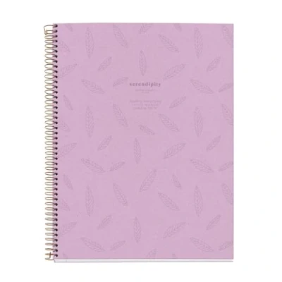 Abbildung von Miquelrius Notebook A4 (210 x 297 mm), quer liniert 7 mm, 120 Blatt 70 g/m², Kartoneinband, 4 farbige Streifen, Kupferspirale, Kollektion Feeling Mallorca, Lavendel