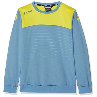 Abbildung von Kempa Kinder Emotion 2.0 Longsleeve, Dove blau/limonengelb, 128
