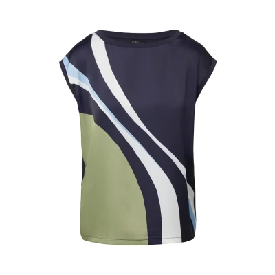Abbildung von s.Oliver Black Label Bluse, Damen, Größe: 34, Navy