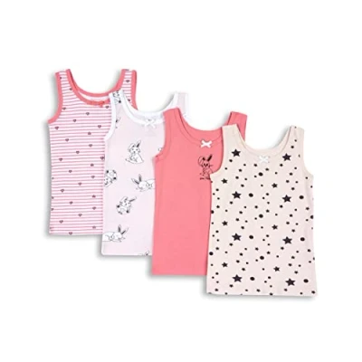 Abbildung von Chicco SET 4 Unterhemd/shirt für Kinder, Größe: 104, Pink