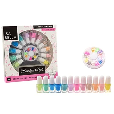 Abbildung von JohnToy Isabella Nagellack Set 12 teilig Mädchen Mehrfarbig