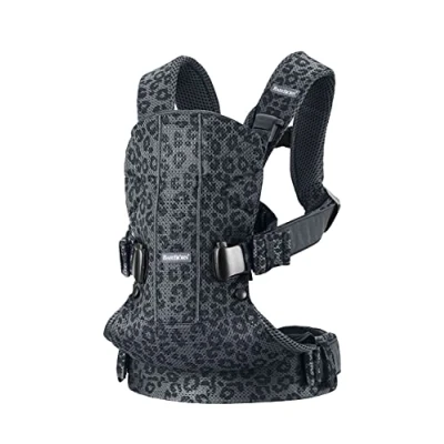 Abbildung von BabyBjörn One Air Babytrage 3D Mesh, Antracit Leopard
