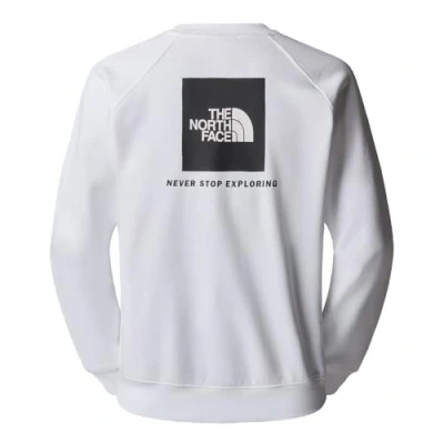 Abbildung von The North Face Raglan BOX CREW Sweatshirt, Herren, Größe: Medium, White