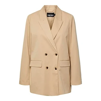 Abbildung von Pieces Pcthelma Blazer, Damen, Größe: Large, Irish cream