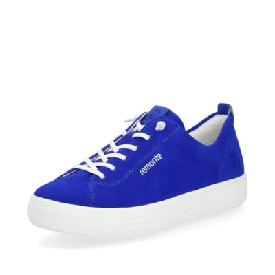 Abbildung von Remonte Damen Low Top Sneaker D0913, Frauen Halbschuhe,lose Einlage,Freizeitschuhe,Turnschuhe,Laufschuhe,Freizeit,sportlich,Sportschuhe,blau (14),37 EU