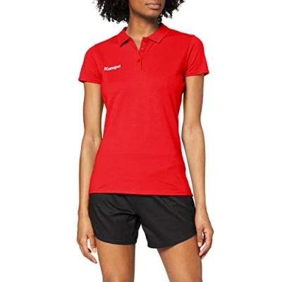 Abbildung von Kempa Poloshirt, Damen, Größe: Large, Rot
