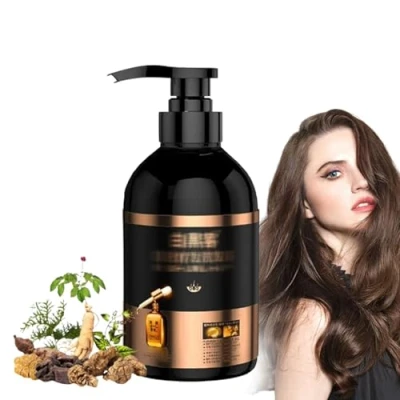 Abbildung von Bai Hei Ke Shampoo, Anti Haarausfall Japanisches Ginseng Mehrzweck Volumenshampoo, für alle Haartypen (1pcs)