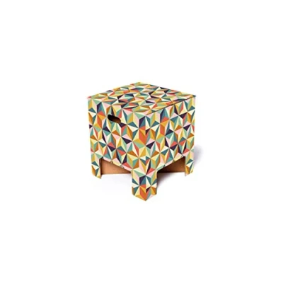 Abbildung von Dutch Design Brand Chair Hocker, Karton, Back to The 60&#039;s, 30x30x34 cm