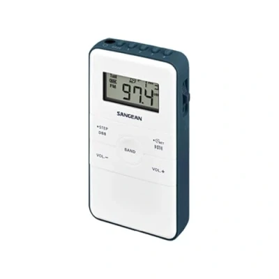 Abbildung von Sangean DT 140 Weiß/Blau (Pocket 140), Petite Taille