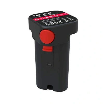 Abbildung von Güde Akkupack GAP 12 20 (12 V, Li Ion, 2 Ah, 24 Wh, Klick Funktion für leichten Akkuwechsel, kompatibel mit Akku Regenfasspumpe RFP 201 04)