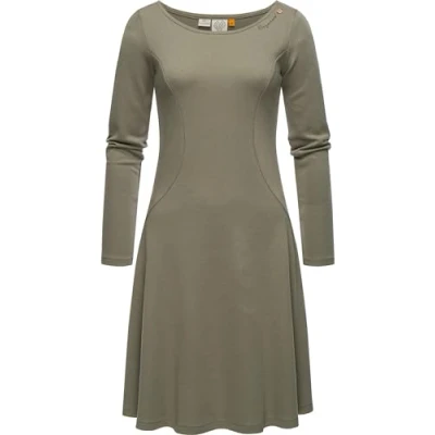 Abbildung von Ragwear Appero Jerseykleid, Damen, Größe: XS, Olive