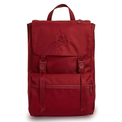 Abbildung von Invicta Rucksack, JOLLY SOLID S Tagesrucksack, Lässiger Daypack, Unisex, Für Büro, Ausflüge &amp; Pendeln, Uni, Sport, Freizeit, italienisches Design, rot