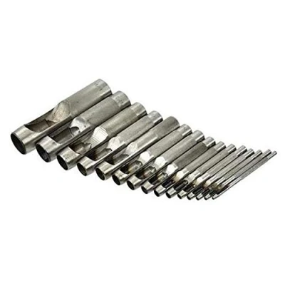 Abbildung von Geko G01822 Locheisen Set, 2 22 mm, silber