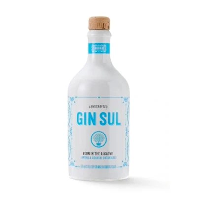 Abbildung von Gin Sul 1 x 0,5l Hamburger handcrafted Premium Dry 43% Vol. Aromen von Wacholder &amp; Zitronen aus Portugal