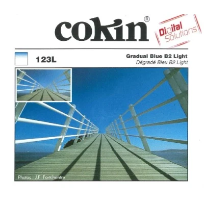 Abbildung von Cokin P123L Verlauffilter blau2 light