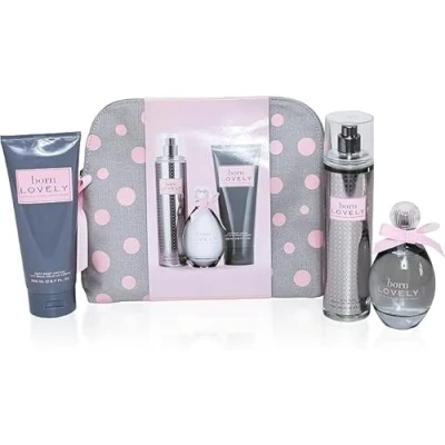Abbildung von Sarah Jessica Parker Born Lovely Eau de Parfum 100 ml, Bodylotion 200 Body Mist 250 ml und Reißverschlussbeutel
