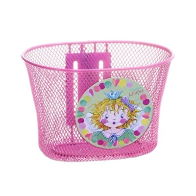 Abbildung von Bike Fashion Metallkorb mit Lenkerhalter Prinzessin Lillifee pink