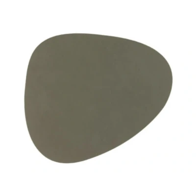 Abbildung von LIND DNA Untersetzer Nupo Leder Army Green 13 x 11 cm