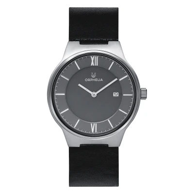 Abbildung von Orphelia Herren Armbanduhr Analog Quarz mit Leder Armband
