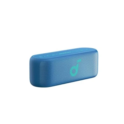 Abbildung von soundcore Select 2S, tragbarer Bluetooth Lautsprecher mit 20W Stereo Sound, BassUp™ Technologie, 16h Wiedergabe, drahtloses Pairing und IPX7 Wasserschutz fürs Wandern Outdoor Abenteuer
