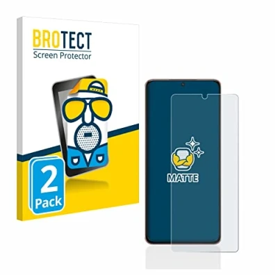 Abbildung von BROTECT Entspiegelungs Schutzfolie für Samsung Galaxy S21 Ultra 5G (2 Stück) Matte Displayschutz Folie, Anti Reflex, Fingerprint