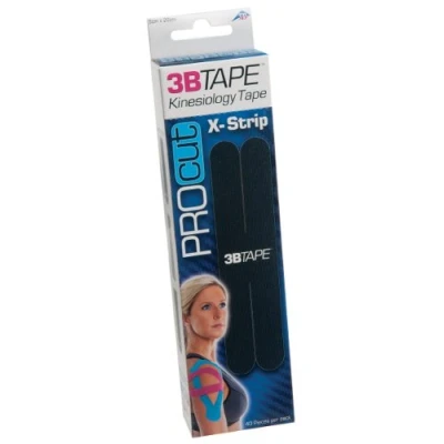 Abbildung von 3B Scientific Tape ProCut X Strips 40 Stück, Schwarz
