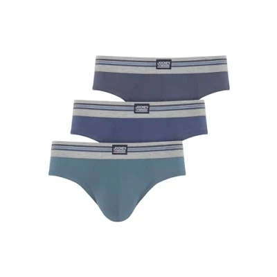 Abbildung von Jockey 3 PACK Slip, Herren, Größe: Small, Blue mix