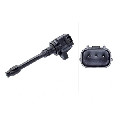 Abbildung von HELLA 5DA 358 168 191 Zündspule 3 14 HONDA: CR V 5, CIVIC 10 Schragheck, 9