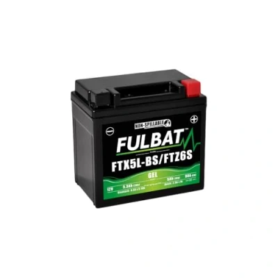 Abbildung von Accu Fulbat YTX5L BS Gel 12V 5Ah (Onderhoudsvrij)