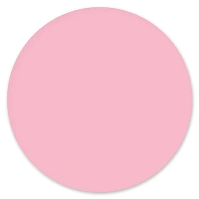Abbildung von younikat Mauspad mit Motiv rosa rund Ø 22 cm I abwischbarer Oberfläche