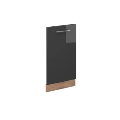 Abbildung von Vicco Geschirrspülblende Fame Line, Anthrazit Hochglanz, 45 cm ohne Arbeitsplatte