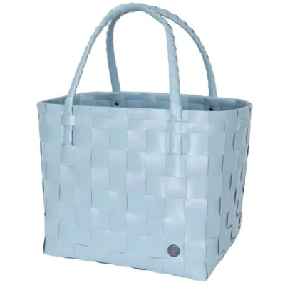 Abbildung von HANDED BY Einkaufsshopper Shopper Paris faded blue blau Tasche Korb Schulter Hand Öko Einkaufs