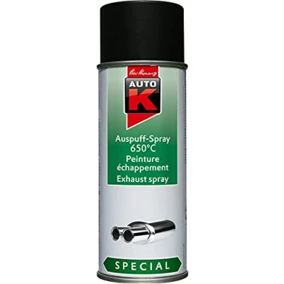 Abbildung von Auto K Lack Auspuff Spray 650C Spezial schwarz 400ml