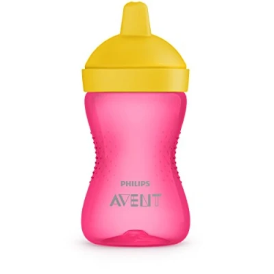Abbildung von Philips Avent Hartmundstück Becher Superbeißfestes Mundstück Kleine Teile Einfache Reinigung Bisphenol A 18m+ 300ml SCF804/04