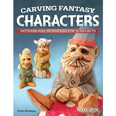 Abbildung von Carving Fantasy Characters: Patterns and Techniques for 15 Projects