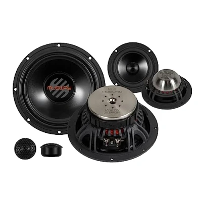 Abbildung von MUSWAY MG6.3A 3 Wege Aktiv Komponenten Lautsprecher System 16,5 cm (6.5)