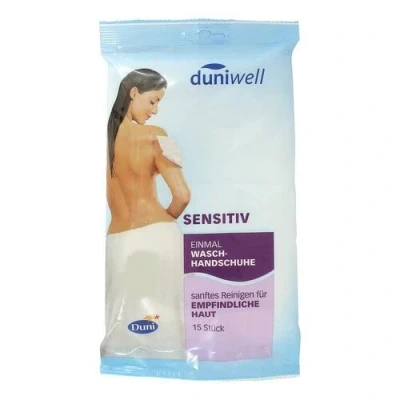 Abbildung von Duniwell Einmal Waschhandschuhe sensitiv 15 St