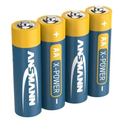 Abbildung von ANSMANN X Power Alkaline Batterie Mignon AA LR6 Longlife Alkalibatterie für extrem hohen Strombedarf (4er Pack)