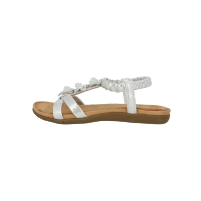 Abbildung von Palado Riemensandalette, Damen, Größe: 37, Silber Schuhe