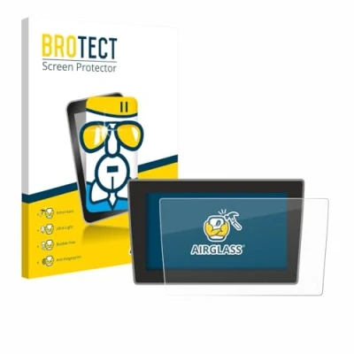 Abbildung von BROTECT Schutzglas für Volkswagen Arteon Shooting Brake 2021 Discover Pro Schutzfolie Panzer Folie Glas [Extrem Kratzfest 9H, Anti Fingerprint,