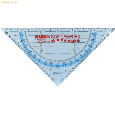 Abbildung von Kum Geometrie Dreieck 262 Softie Flex Extreme 16cm farbig sortiert