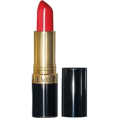 Abbildung von Revlon Super Lustrous Lippenstift, feuchtigkeitsspendende Formel mit lebendiger Farbe, angereichert Vitamin E und Avocadoöl, Rot/Korallentönen, Ravish Me Red (654)