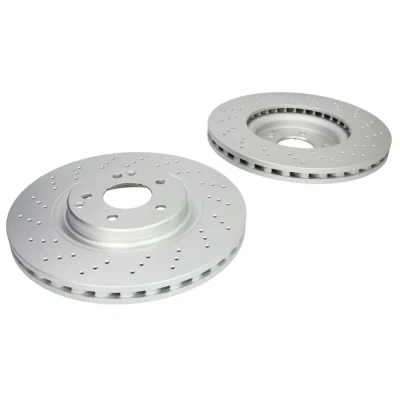 Abbildung von DELPHI BG3985C Bremsscheibe 330 28 5 Belüftet, gelocht beschichtet unbehandelt ohne Radlager, ABS Sensorring MERCEDES BENZ: CLC, CLK Coupe