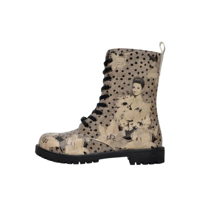 Abbildung von DOGO Schnürboots &quot;Damen Zipsy Black Dress Vegan Damen Stiefel / female&quot;,