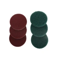 Abbildung von Work&gt;it® power scrubs 8 dele sliberondeller til boremaskine Ø100 mm