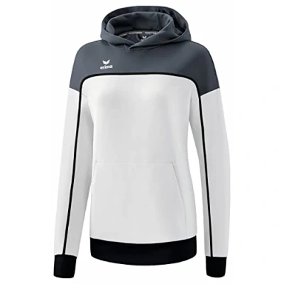Abbildung von Erima Herren „CHANGE by erima&quot; Kapuzensweat, weiß/slate grey/schwarz, XL