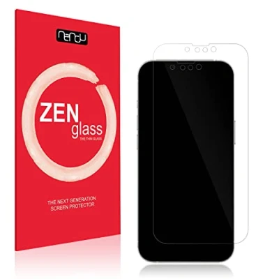 Abbildung von ZenGlass Flexible Glas Folie kompatibel mit Apple iPhone 14 Schutzfolie I Display 9H