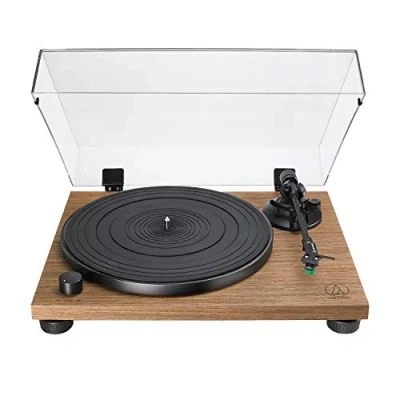 Abbildung von Audio Technica LPW40WN Manueller Plattenspieler mit Riemenantrieb Walnuss