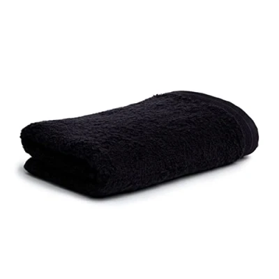 Abbildung von Möve Superwuschel Handtuch 60 x 110 cm aus 100% Baumwolle, Black