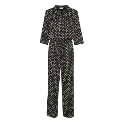 Abbildung von Kaffe Jumpsuit, Damen, Größe: 34, Black tie/dot aop